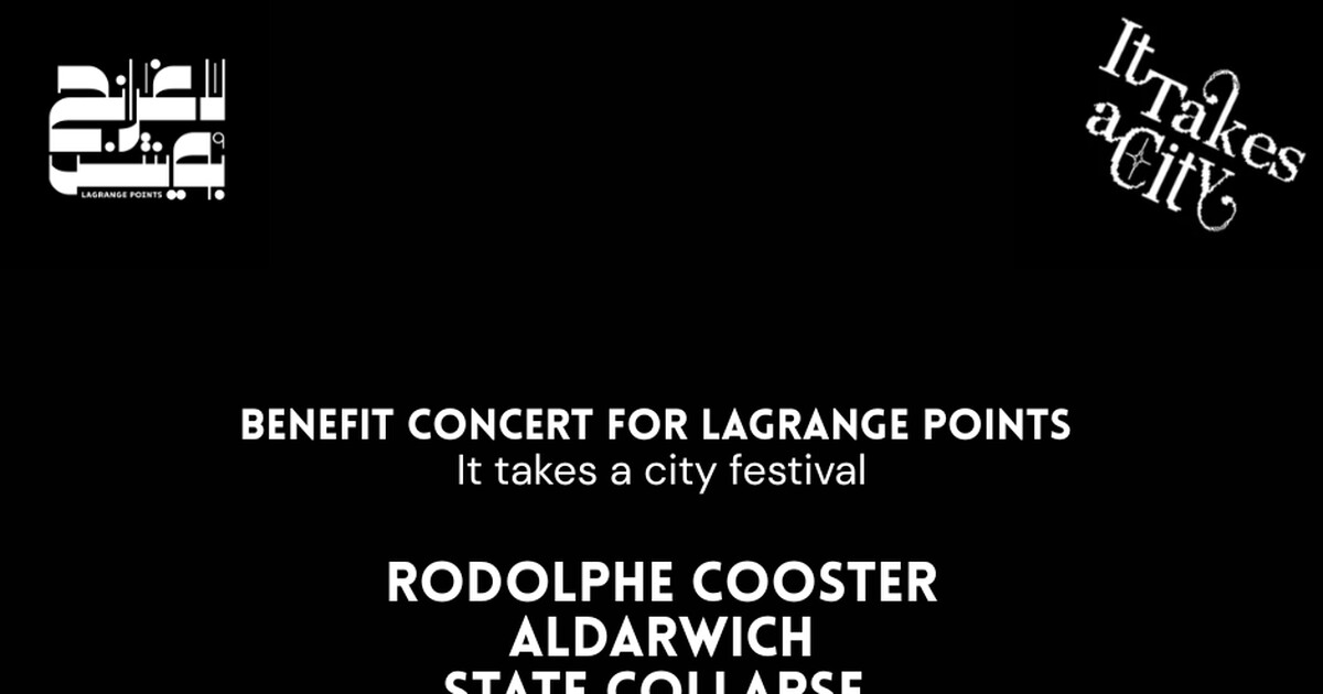 Benefietconcert voor Lagrange Points