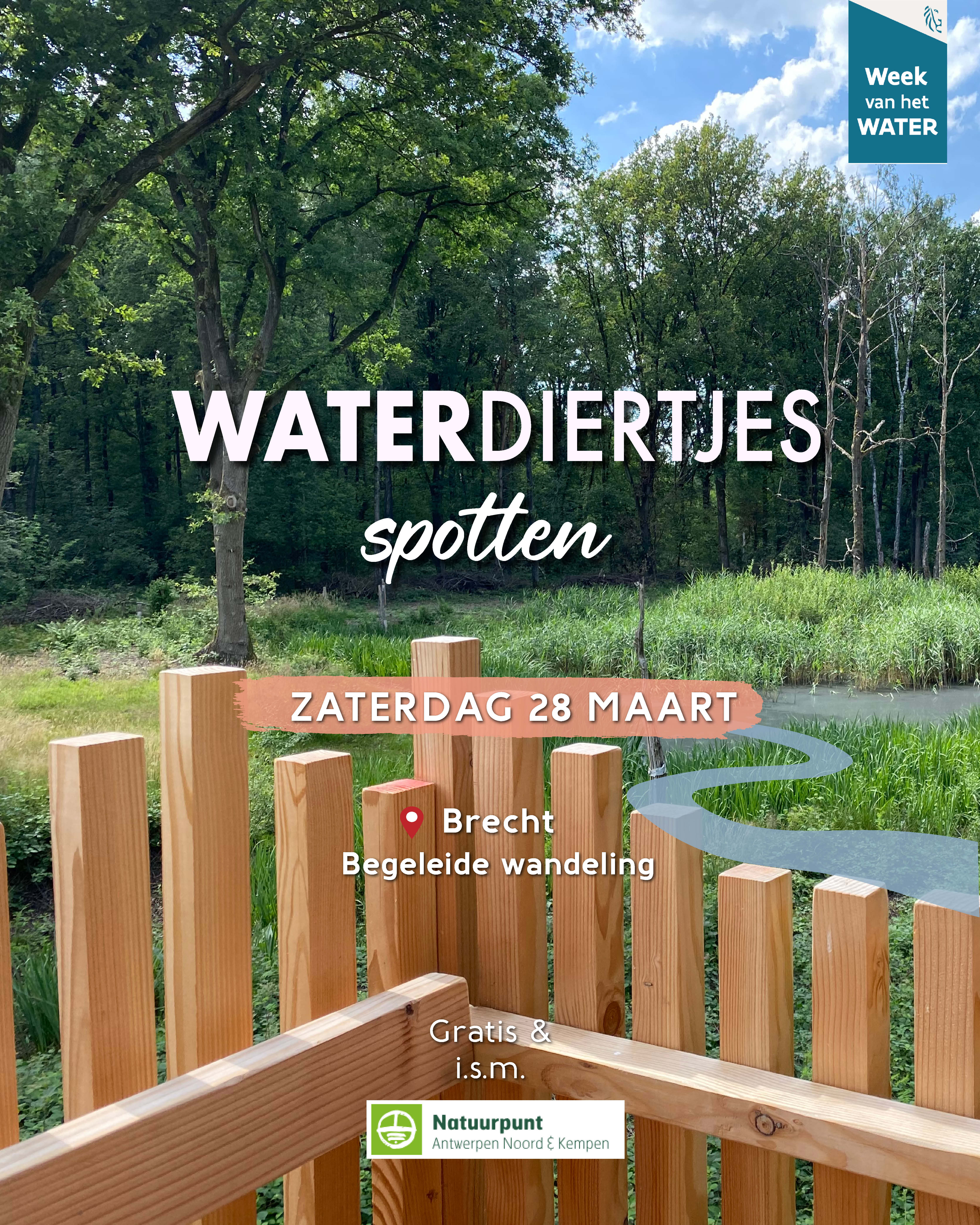 Waterleven spotten in de Kooldries