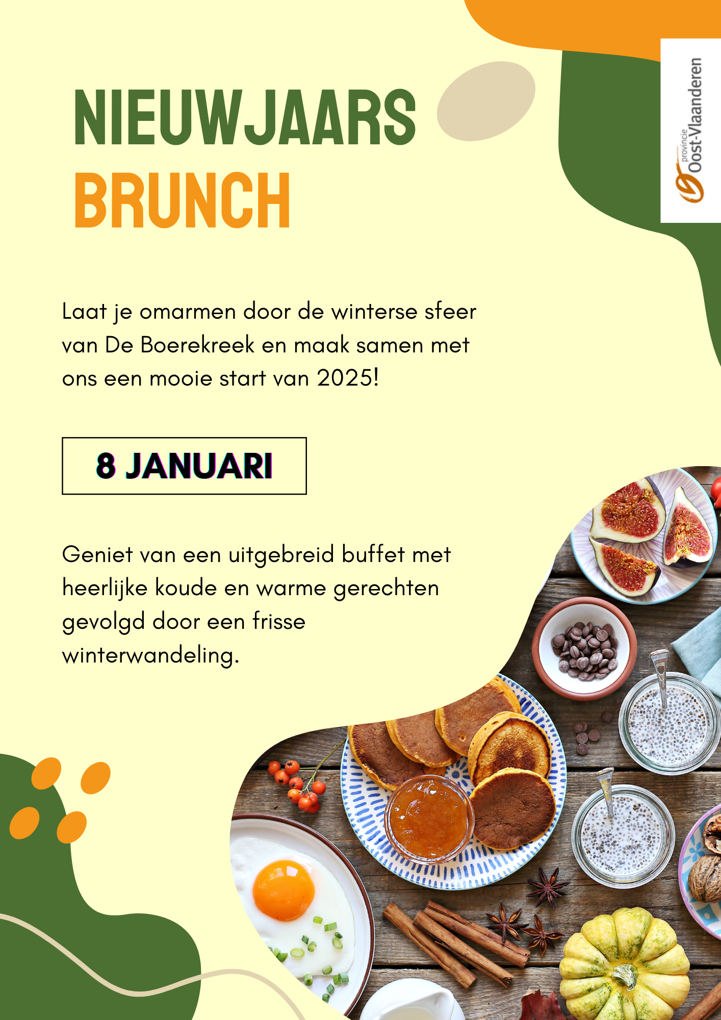 Nieuwjaarsbrunch + winterwandeling