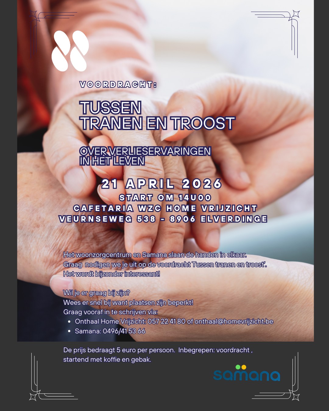 Lezing Tussen tranen en troost