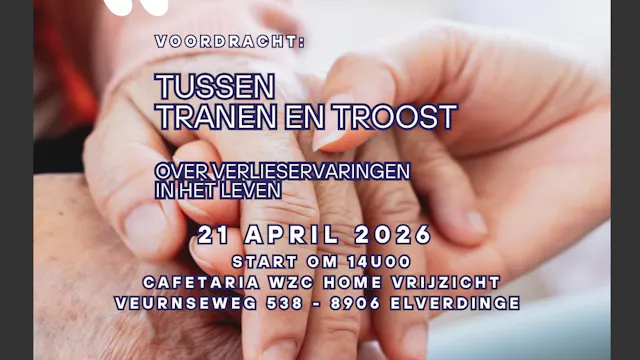 Lezing Tussen tranen en troost