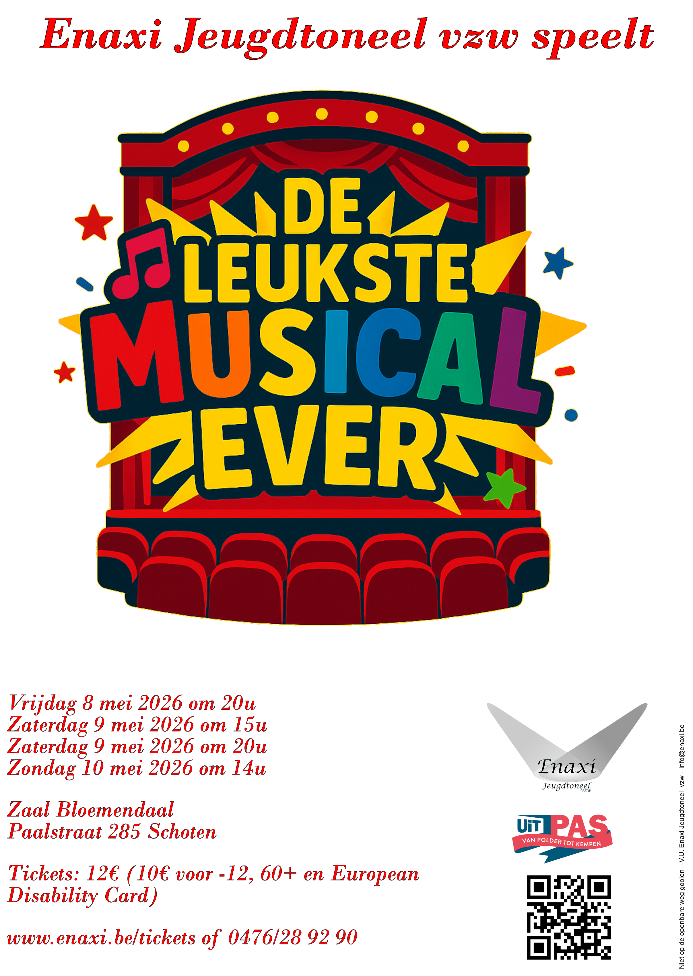 Affiche De leukste musical ever