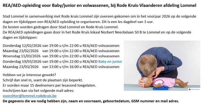 REA/AED voor Baby en Junior