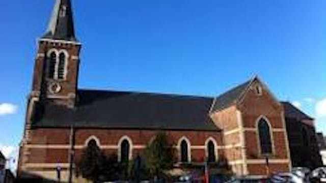 kerk sint katherina lombeek