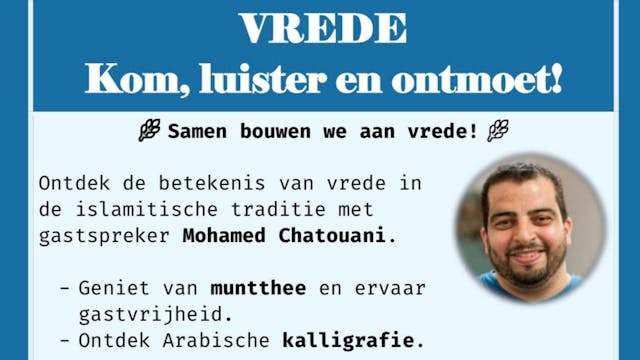 Al Manaar vzw Flyer Vrede in D monde