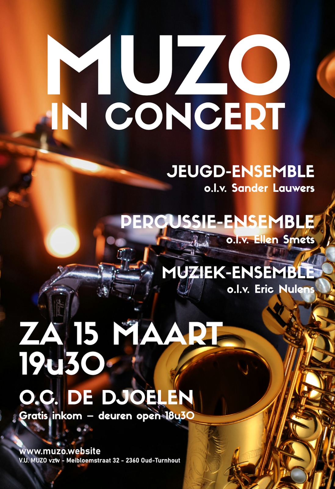 Affiche "MUZO in Concert"