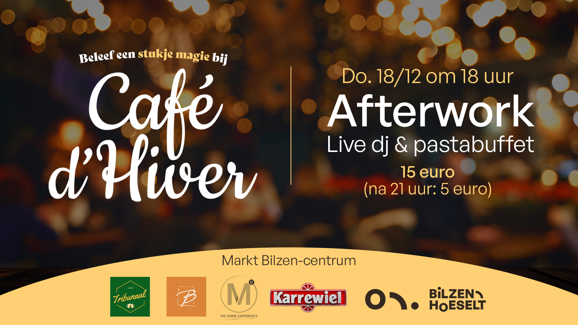 Café d'Hiver Afterwork