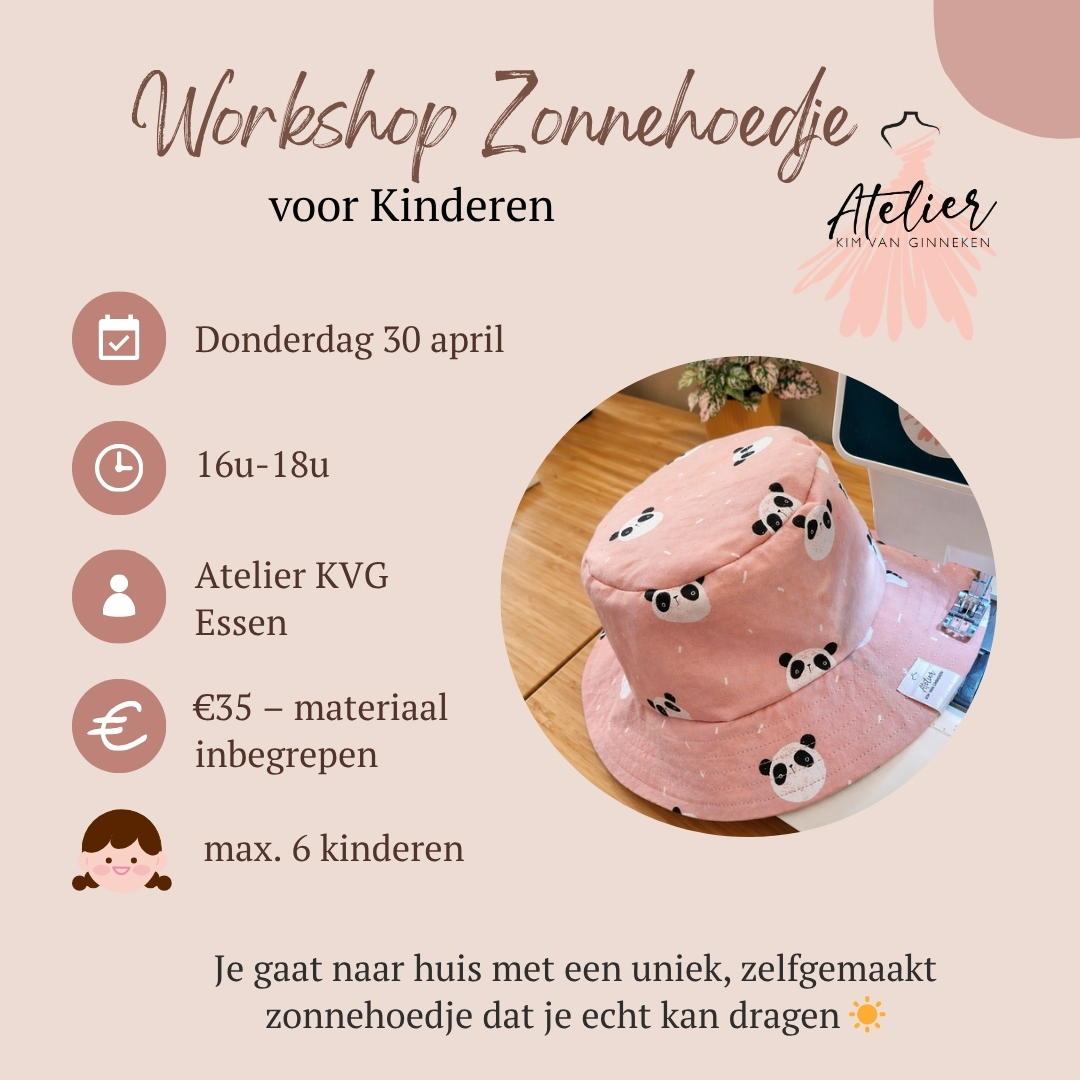 Workshop zonnehoedje