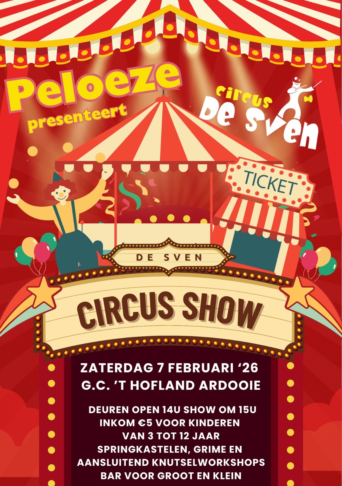 Peloeze kindernamiddag 2026