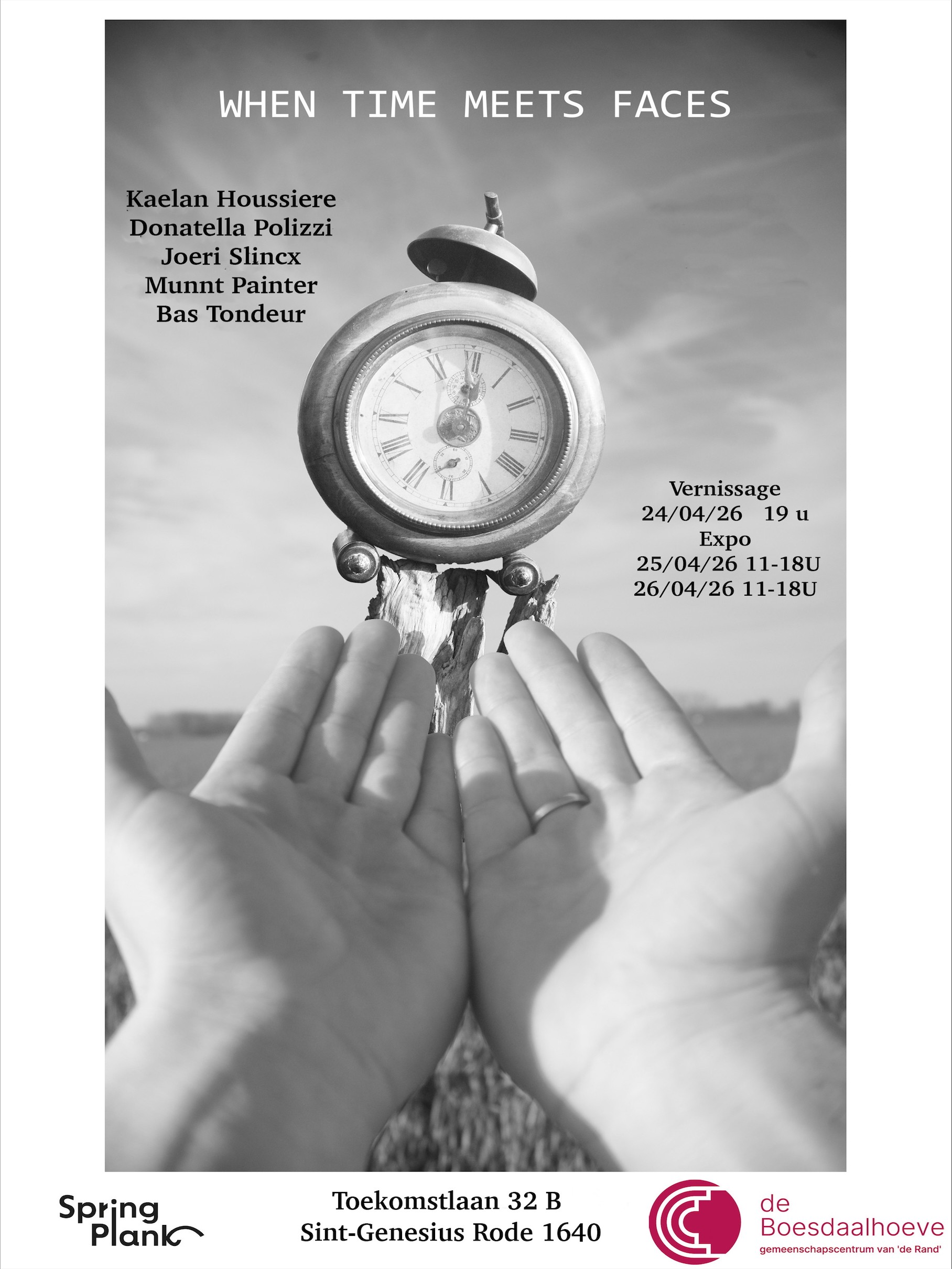 Tentoonstelling 'When time meets faces'