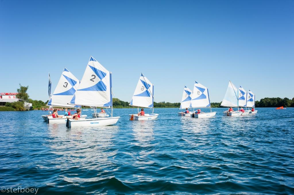 Lessen en verhuur zeilen (optimist) in De Nekker (Mechelen)