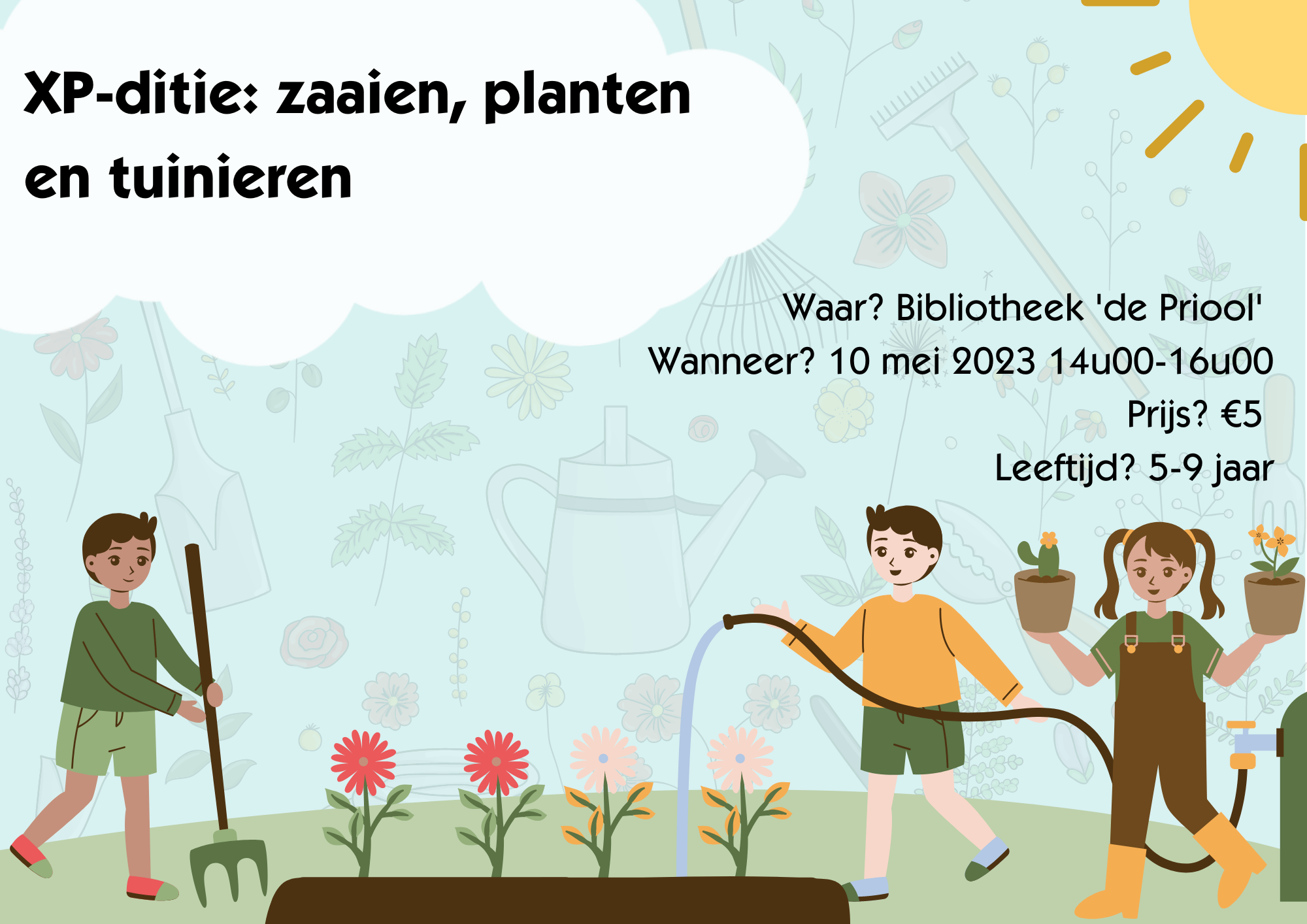 XP-ditie zaaien en planten