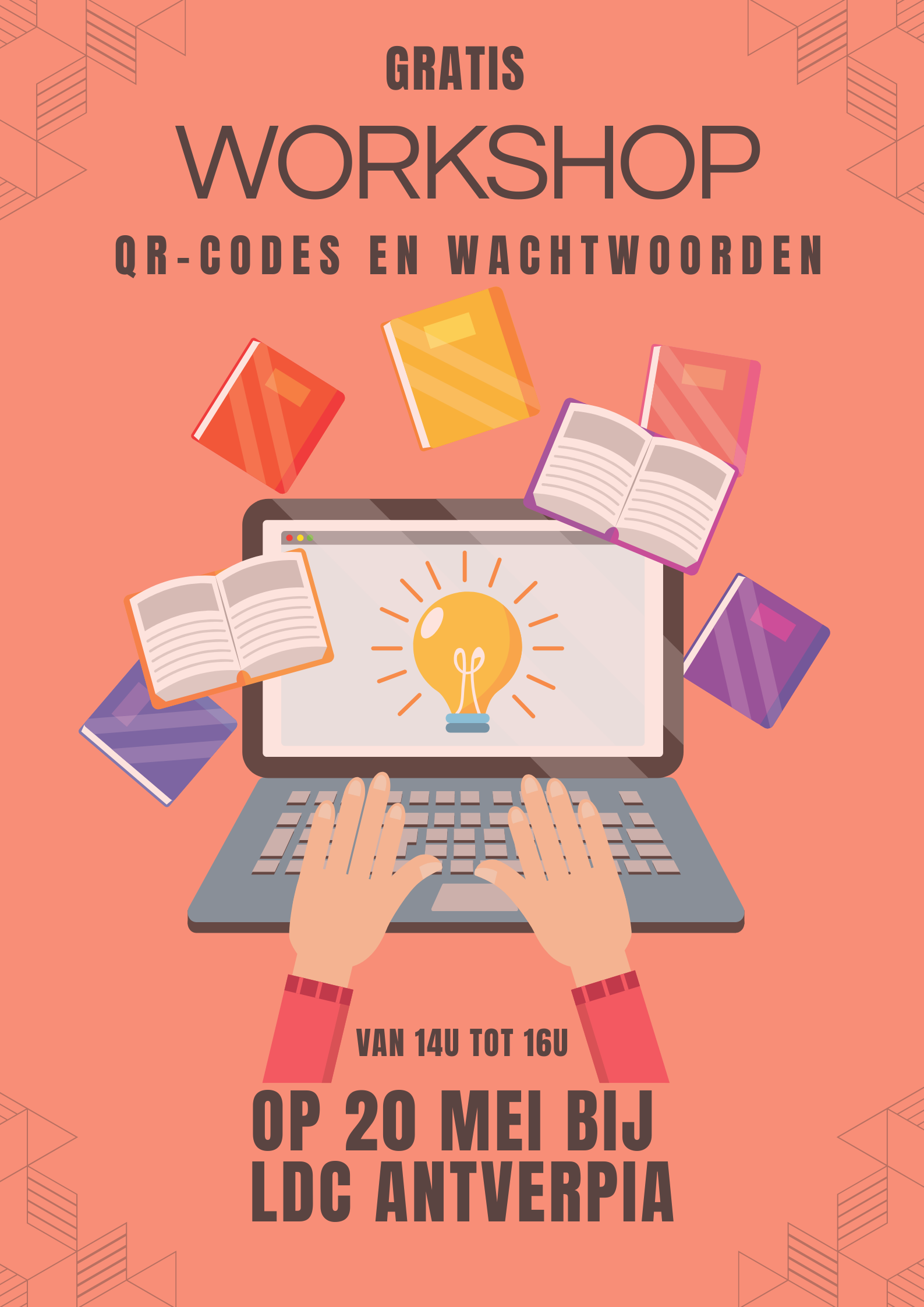 Gratis Workshop QR-codes en wachtwoorden