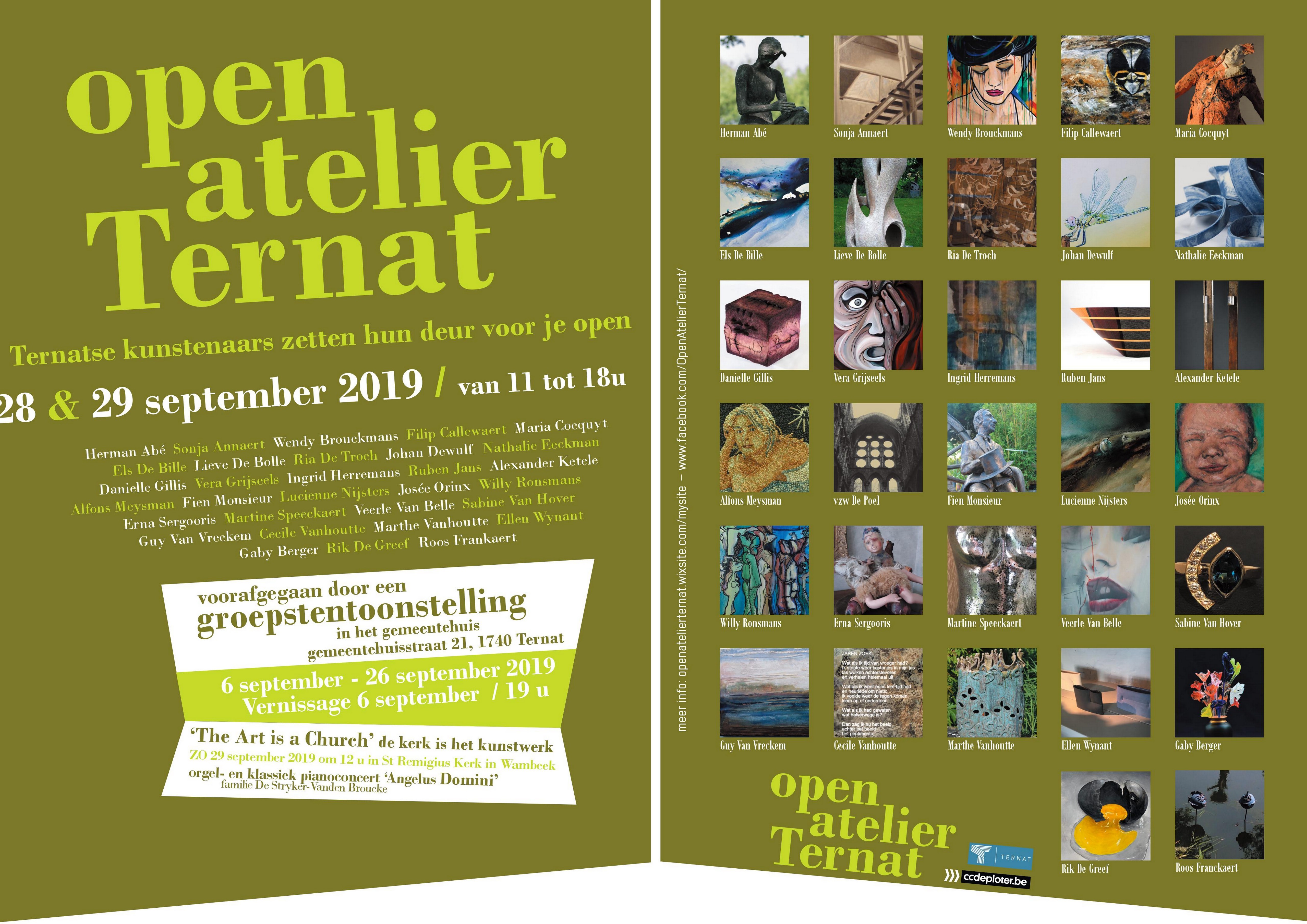 open atelier ternat 2019