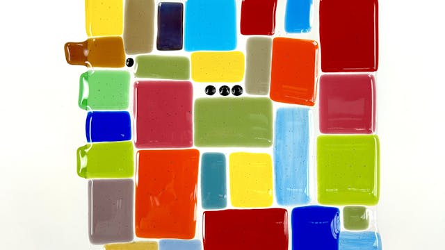 Glaskunst Workshop Glasraam Abstract