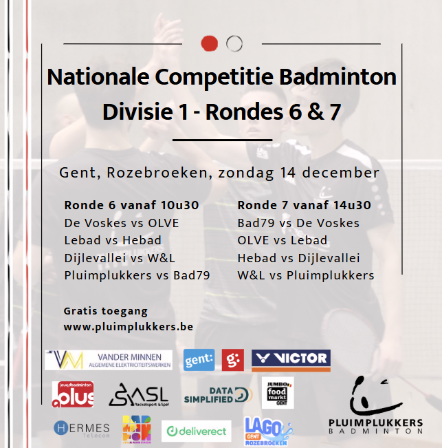 Nationale Competitie Badminton