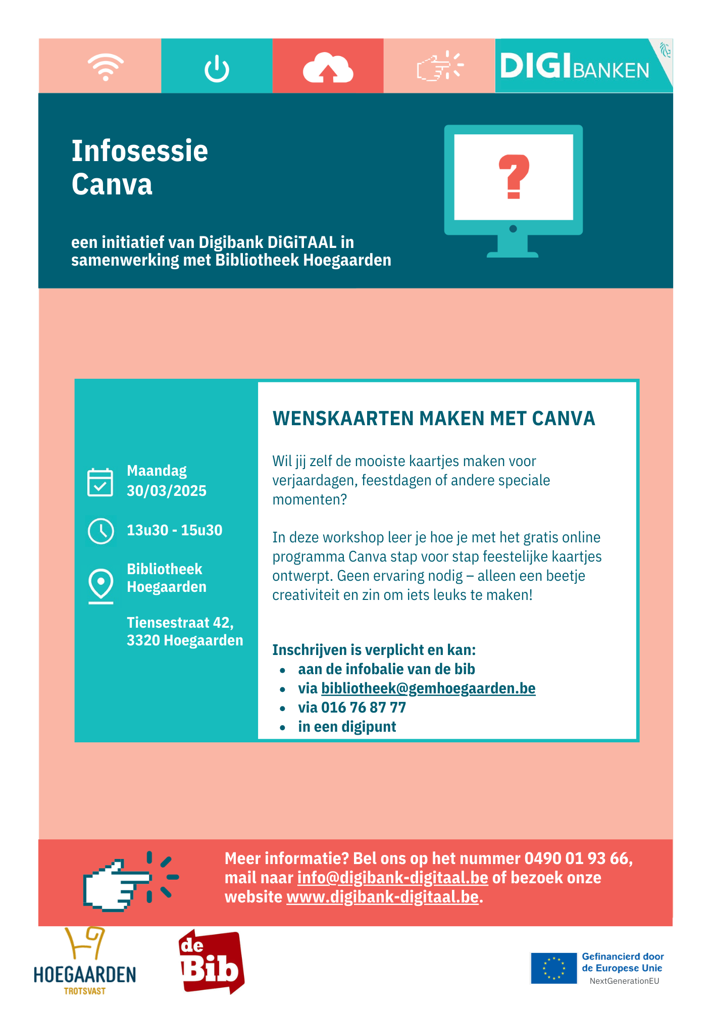 flyer Wenskaarten maken met Canva