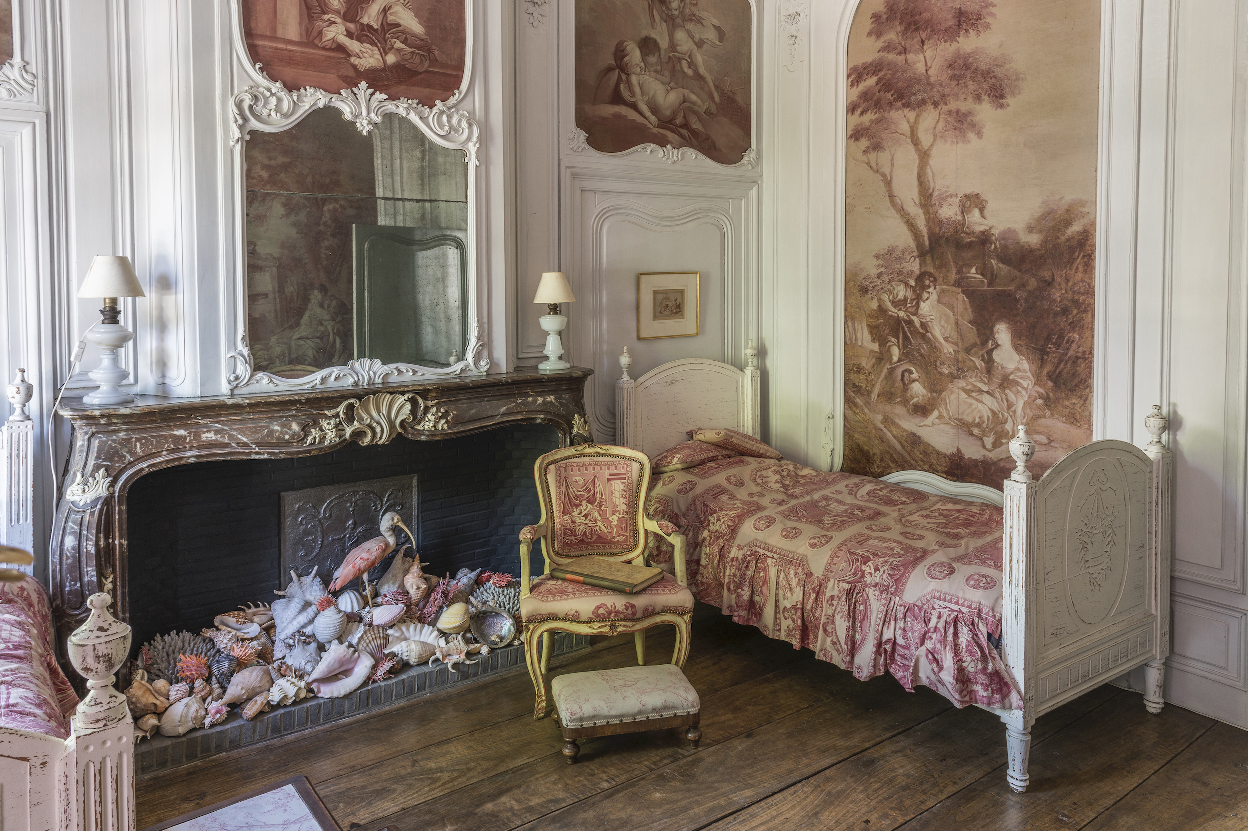 Huis Beaucarne - rode kamer