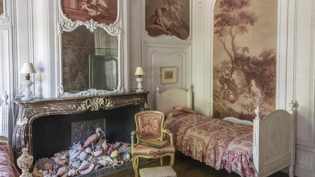 Huis Beaucarne - rode kamer