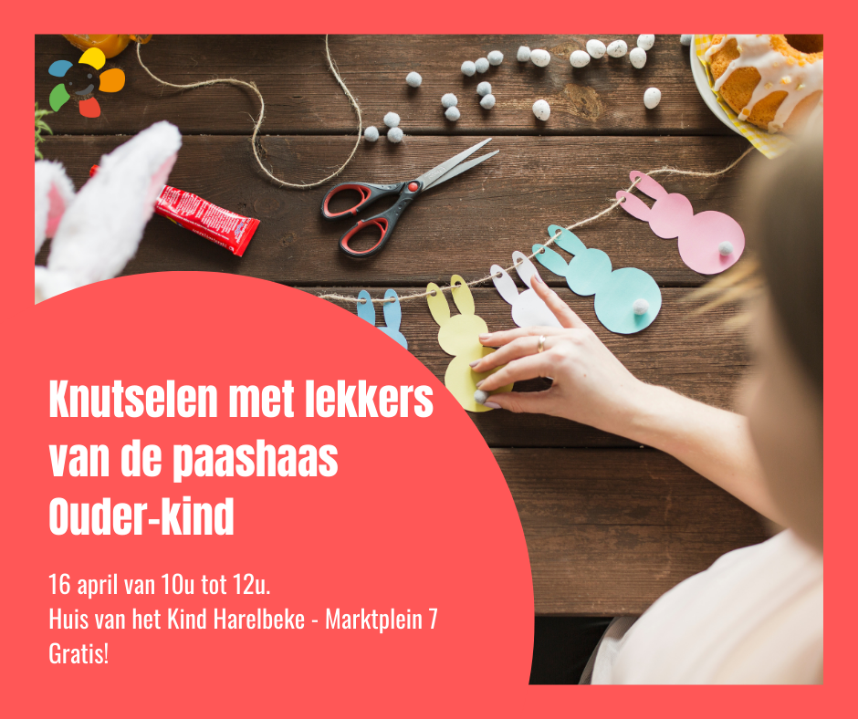 Knutselen met lekkers van de paashaas