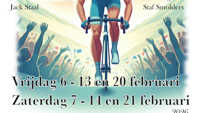 De affiche van onze toneelvoorstelling.