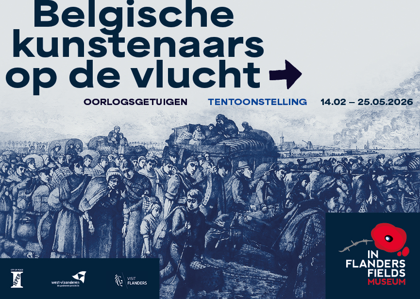 Campagnebeeld Belgische kunstenaars op de vlucht