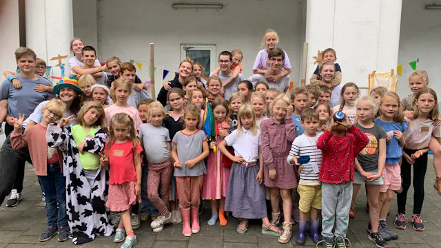 Groepsfoto zomerkamp 2023