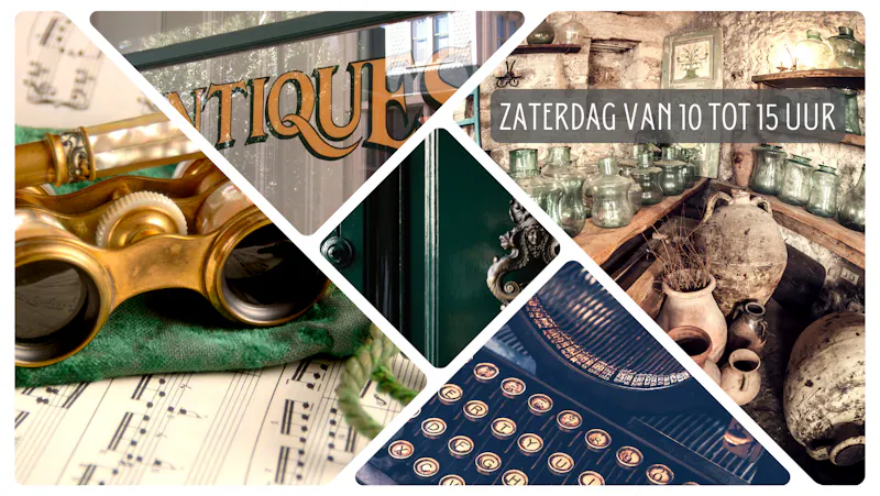 Antiek- en brocantemarkt De Vrije Met