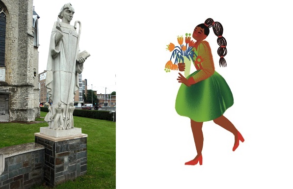 Willibrordus - Grafiek Davidsfonds