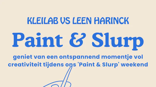 Affiche Paint & Slurp