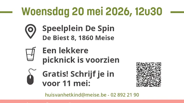 Flyer week van de opvoeding