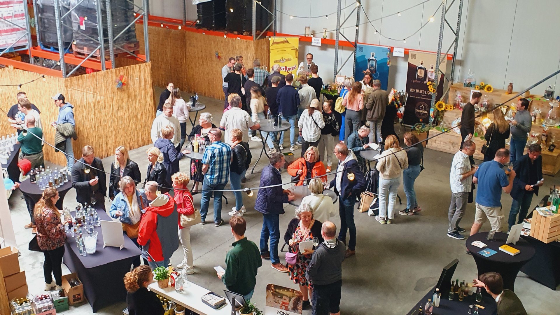 Foto binnenplein 1 tijdens Spiritsfestival 2024