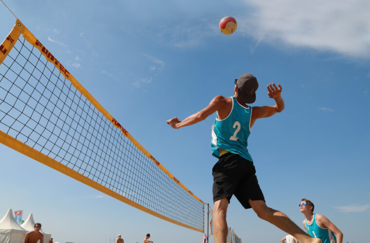 Sportzomer op het strand 