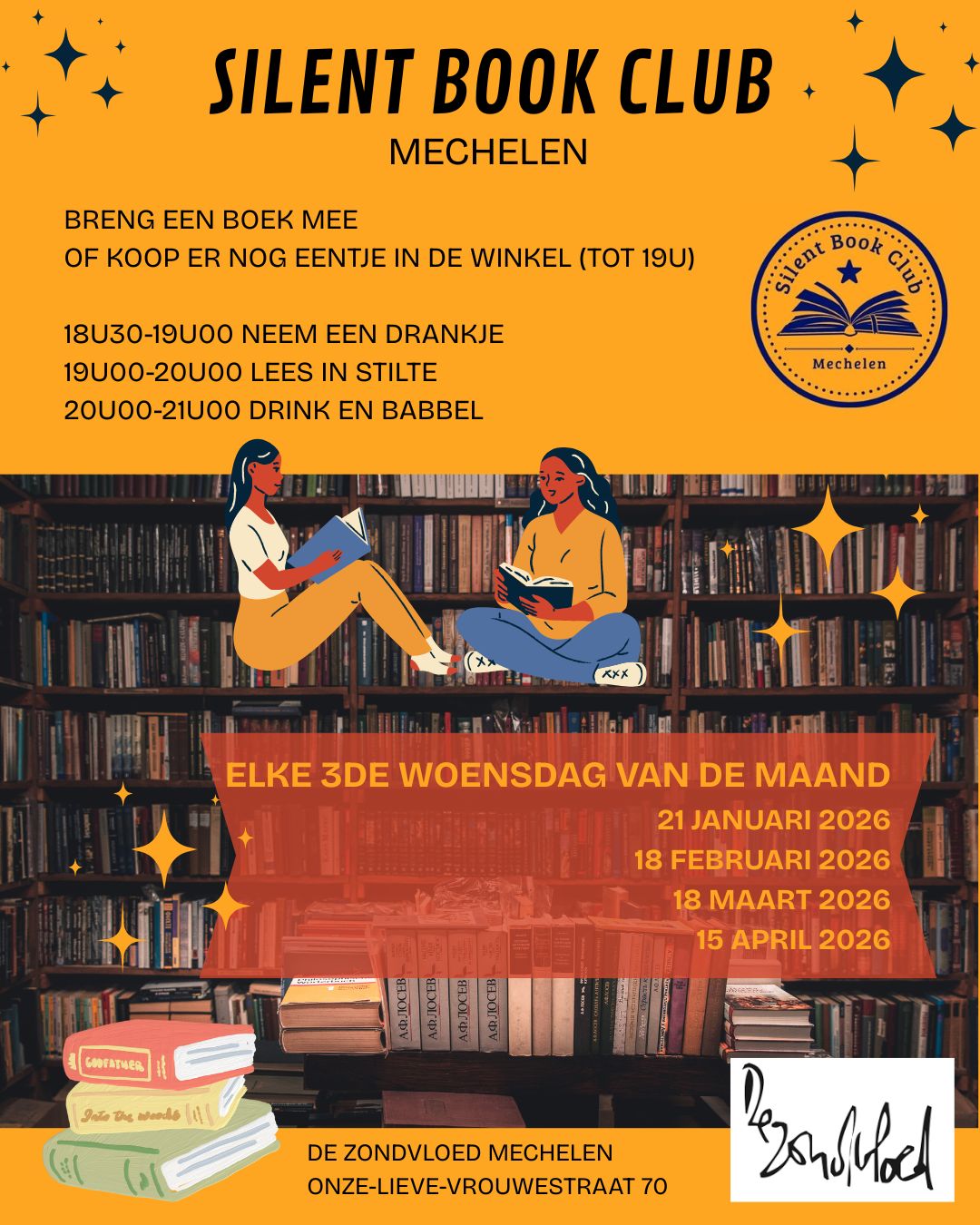 Silent Book Club Mechelen
