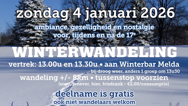flyer winterwandeling