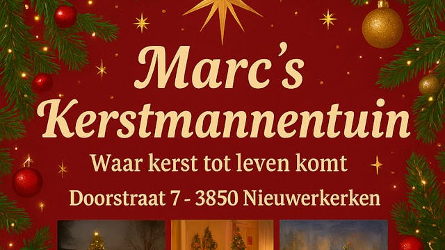 Marc 's kerstmannentuin