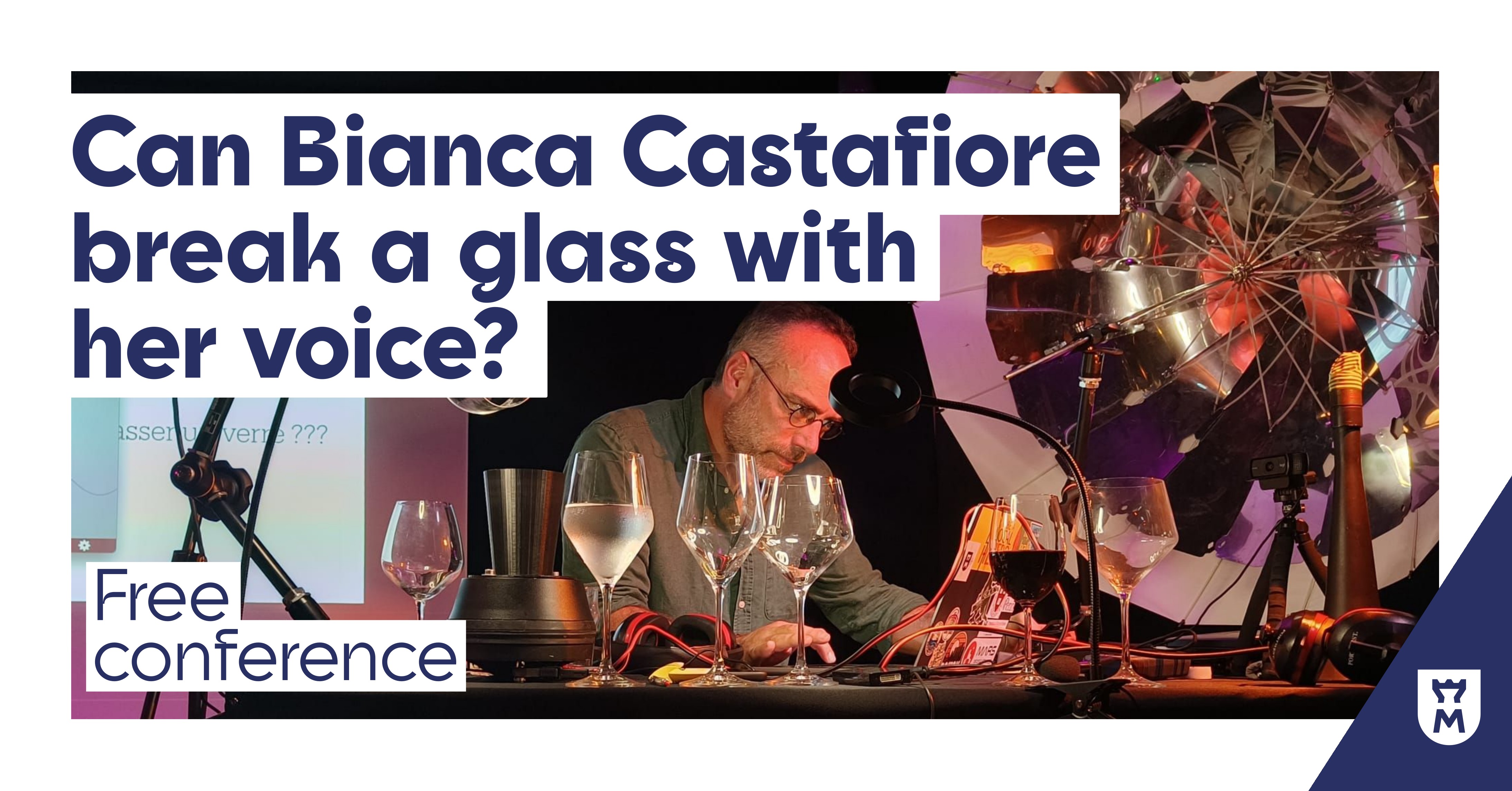 "Can Bianca Castafiore break a glass with her voice?" This interactive acoustic talk will give you an answer to this question.