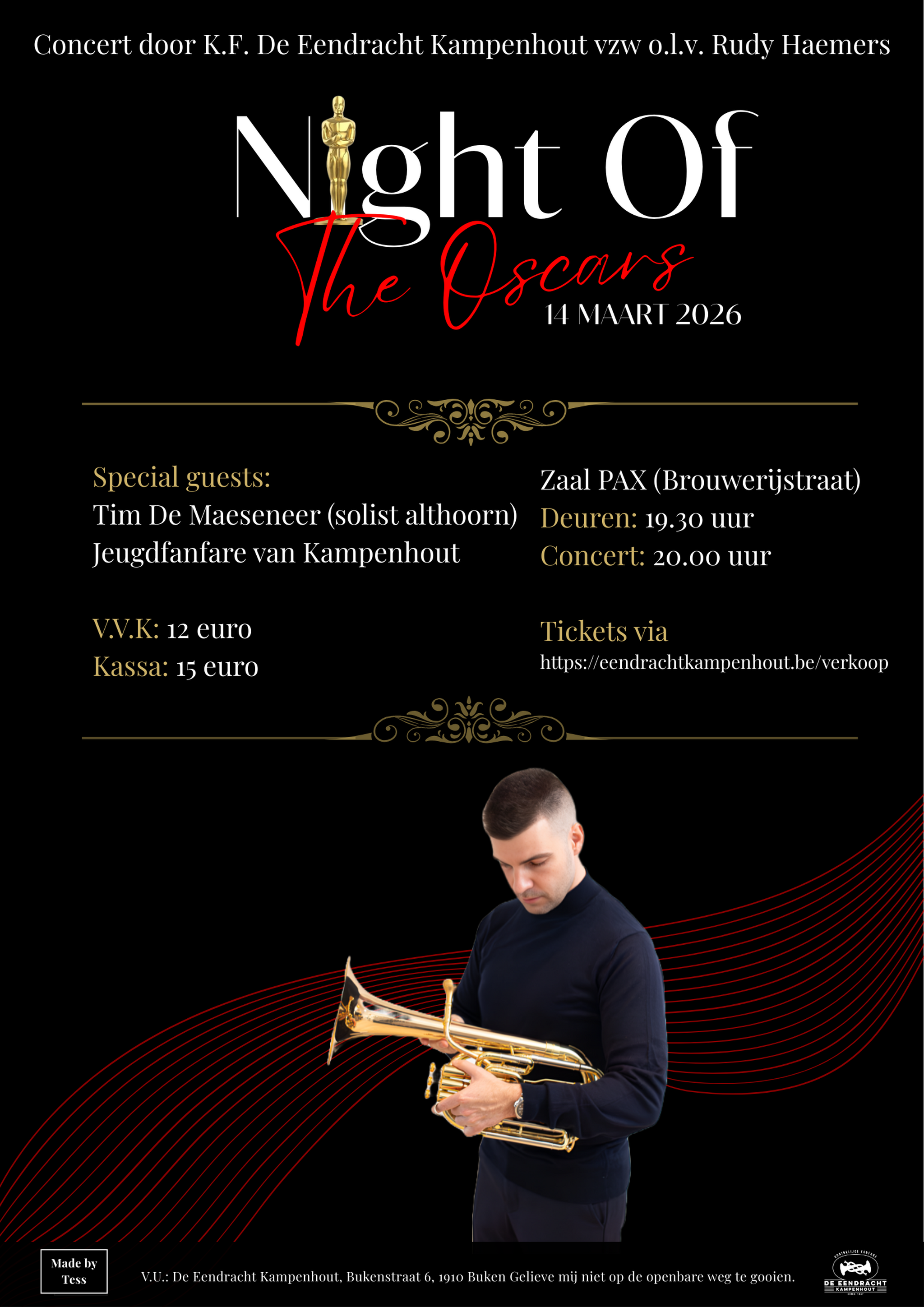 Afbeelding voor evenement Night of the Oscars