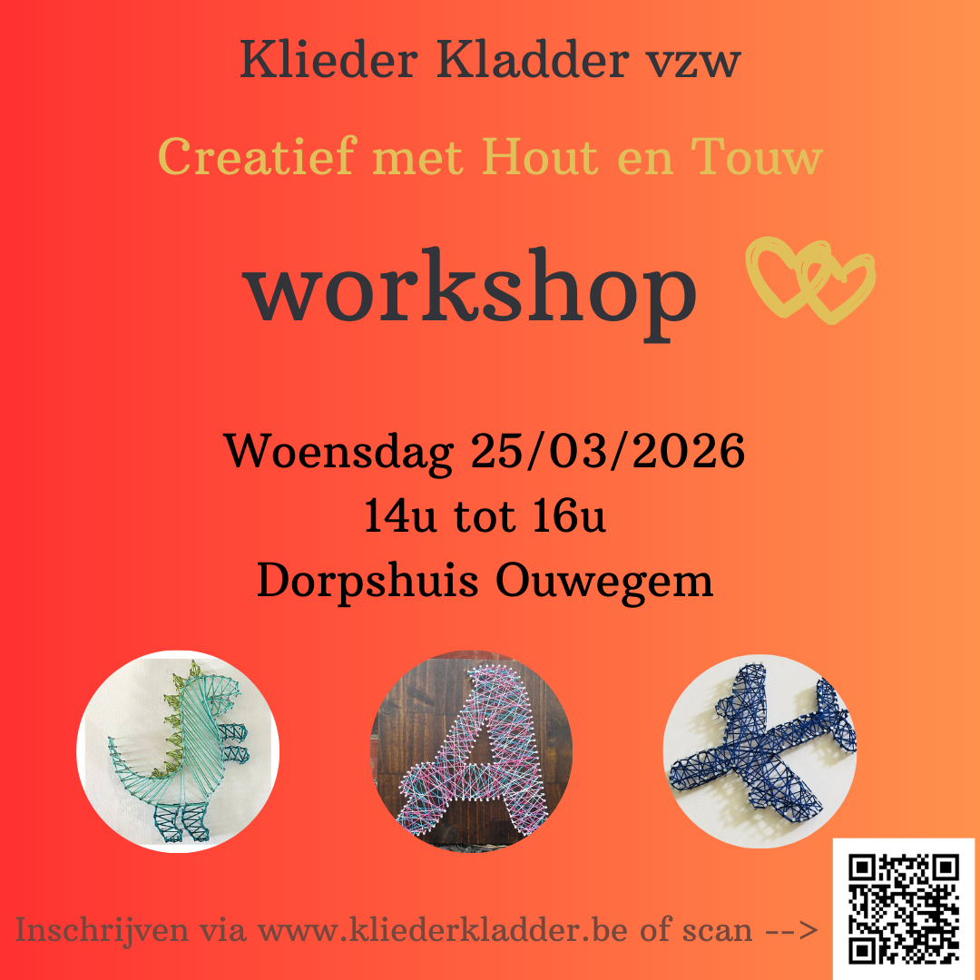 Workshop Creatief met Hout en Touw