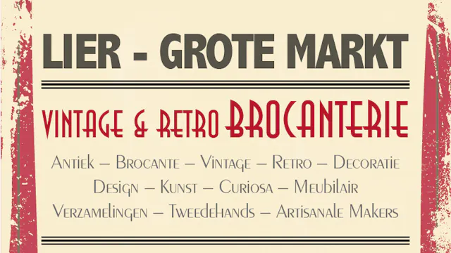 VINTAGE & RETRO BROCANTERIE - LIER