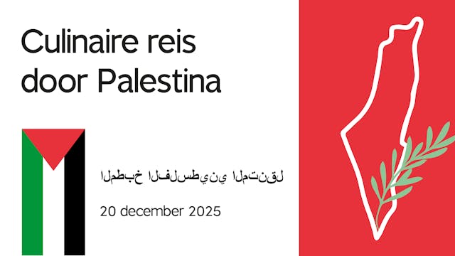 Culinaire reis door Palestina