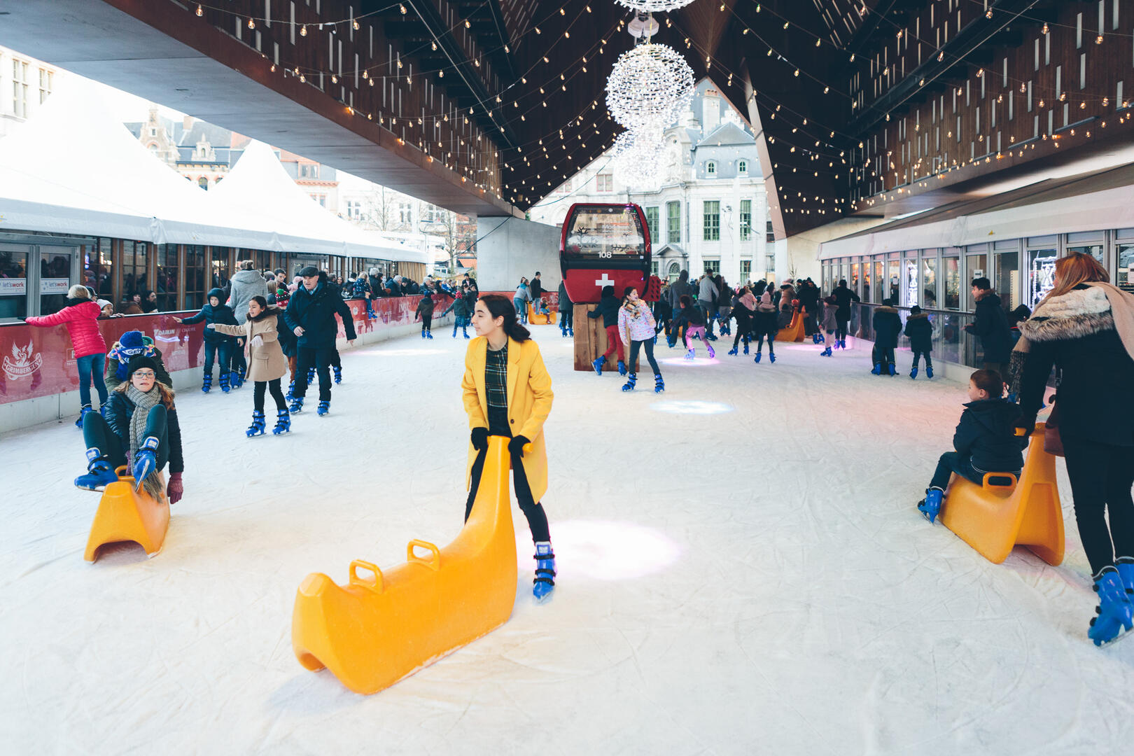 IJspiste - Schaatsen in centrum Gent