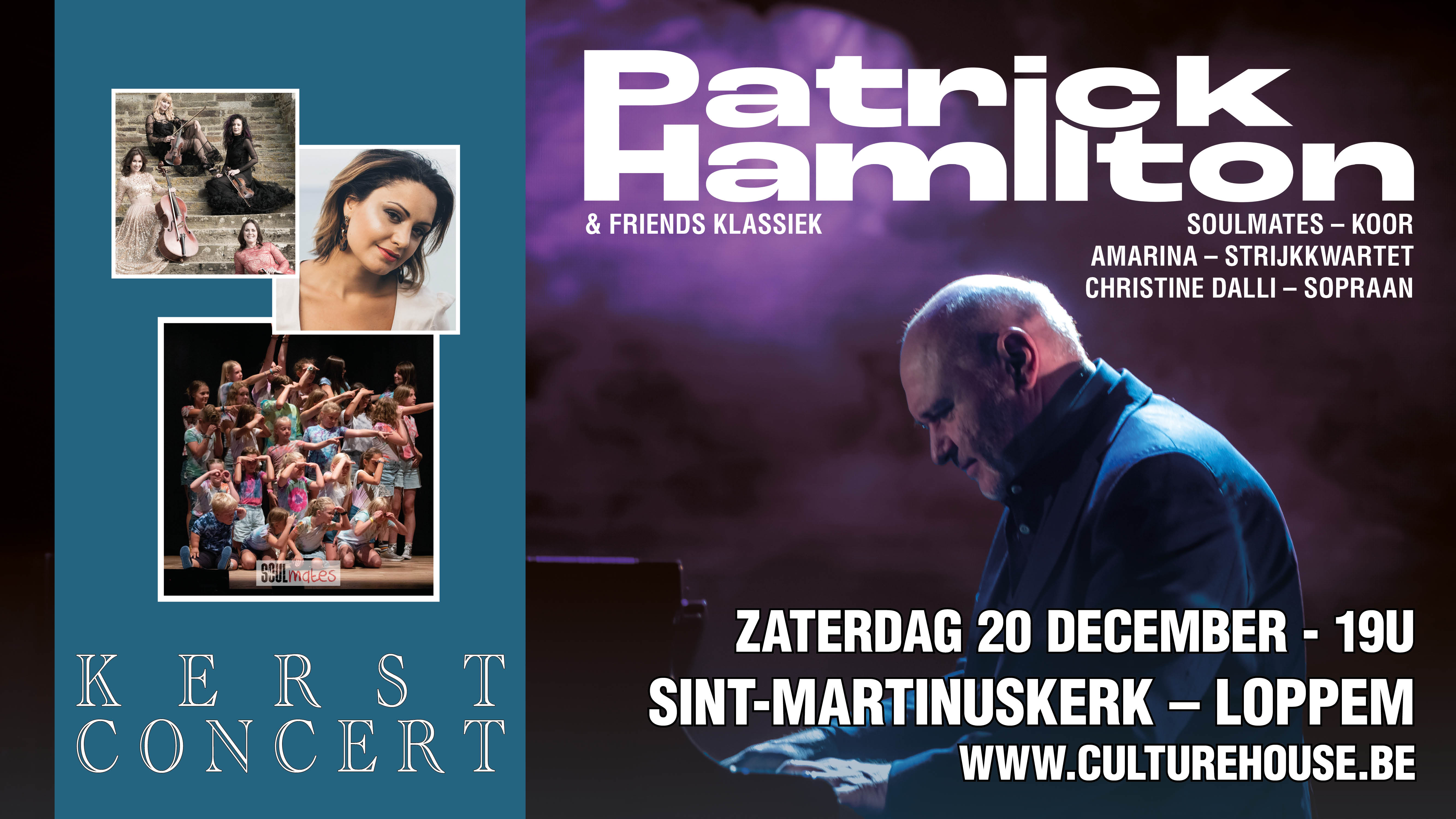 Kerstconcert Patrick Hamilton & Friends Klassiek