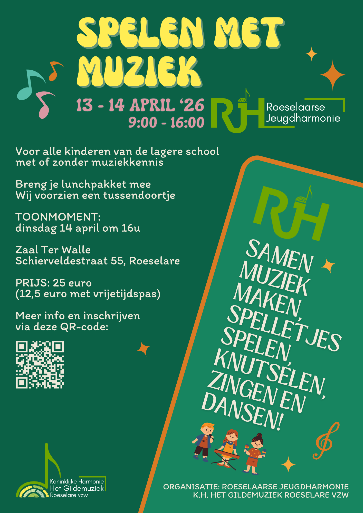 Spelen met muziek - 13 & 14 april 2026