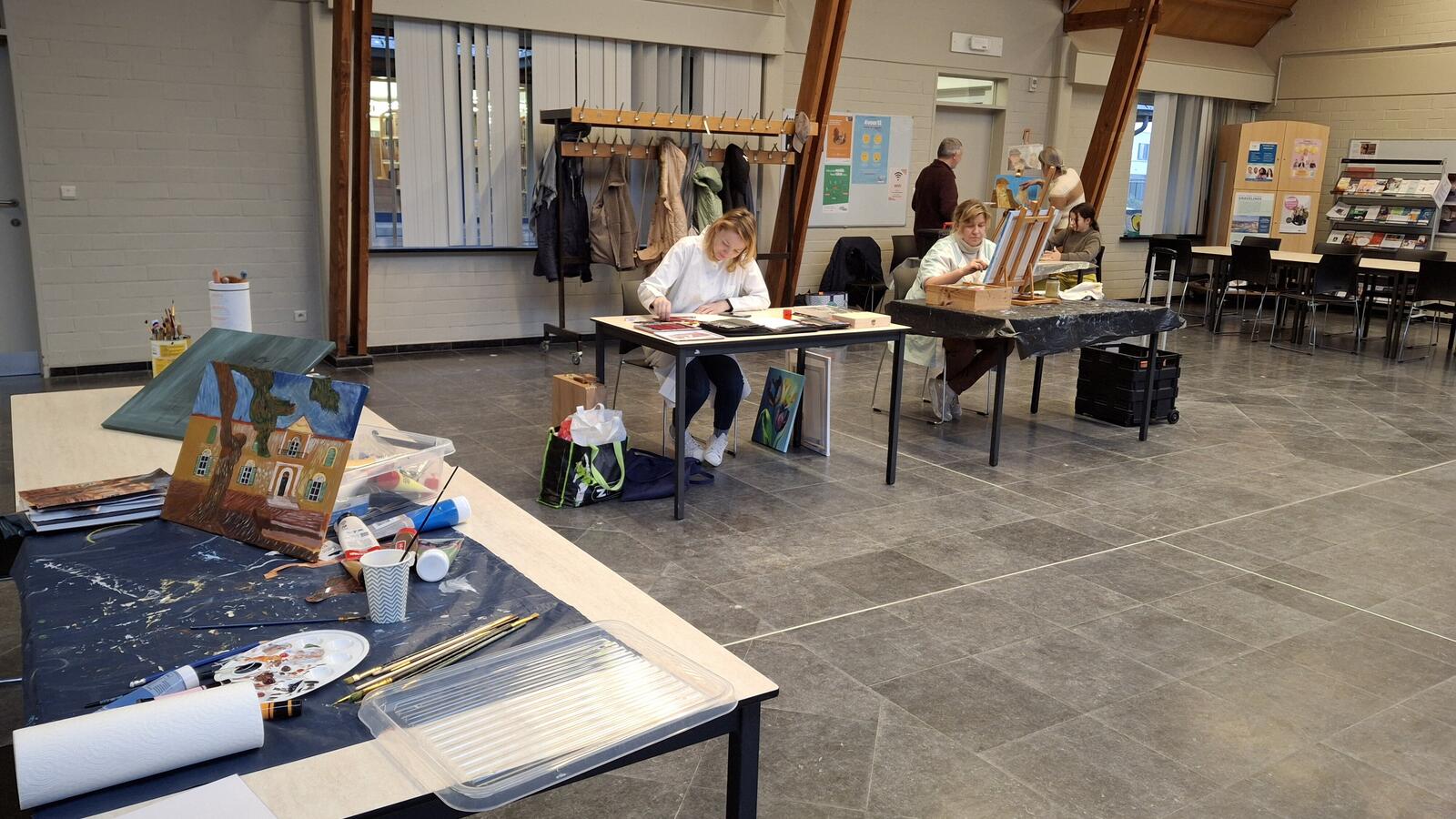 Schilderatelier Met Verve