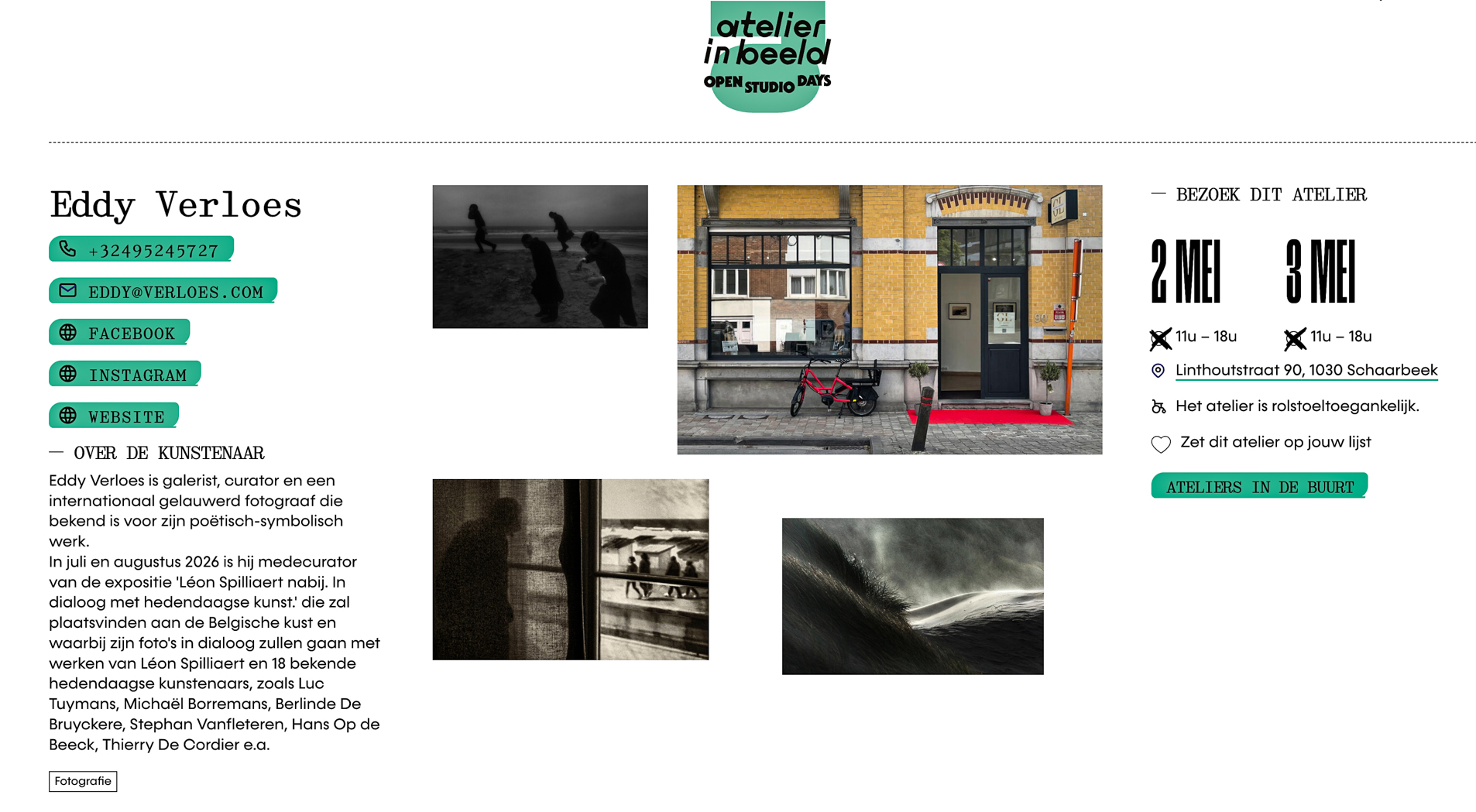 affiche Open Studio Days 2026