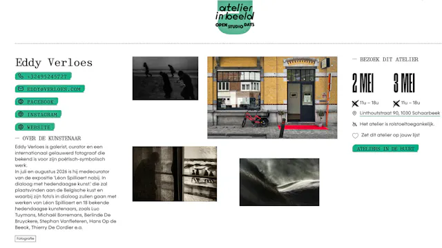 affiche Open Studio Days 2026