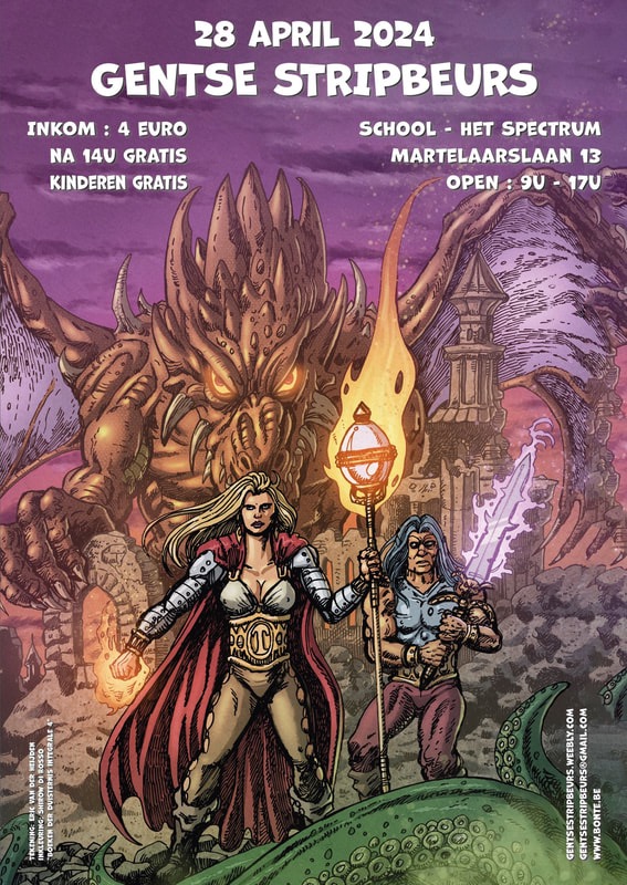 Gentse stripbeurs 28 april 2024