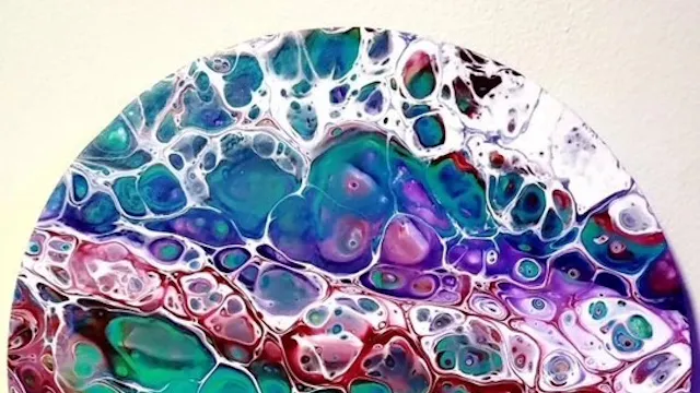 Creaworkshop : Acrylgieten op canvas