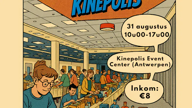 Flyer Collectorsbeurs by Kinepolis
